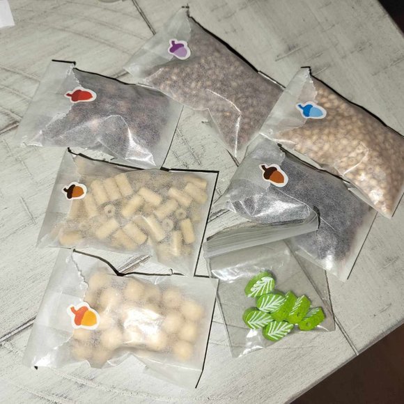 100's of Drilled Wooden Beads Lot Haul Bundle - Picture 4 of 4